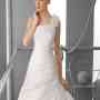 Satin wedding dress,bridesmaid dress