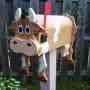Decoratives Country Cow mailboxes - Mailboxes