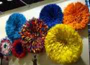 Feathered Juju Hats for interior decor