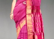 online shopping Party pink kanchipuram silk pattu zari work saree   from Unnatisilk