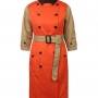Sandwich Belted Trench Coat