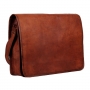 Brown Leather Messenger Bag