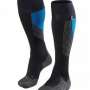Navy/Blue/Pink Tamsin Contrast Heel and Toe Cashmere Socks