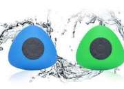 Water-Resistant Triangle Bluetooth Shower Speaker