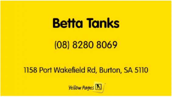 Trusted rainwater tanks manufacturer in adelaide - betta tanks