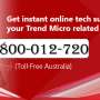 Always Prefer Genuine Trend Micro Support – 1800-012-720